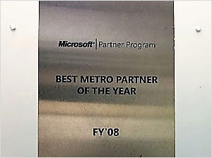 Best Metro Partner of the Year 2008